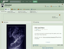 Tablet Screenshot of niteseeker.deviantart.com