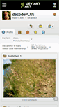 Mobile Screenshot of decodeplus.deviantart.com