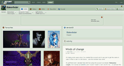 Desktop Screenshot of blakenfeder.deviantart.com
