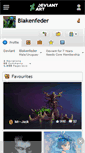 Mobile Screenshot of blakenfeder.deviantart.com