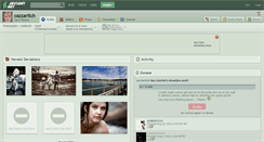 Desktop Screenshot of cazzaritch.deviantart.com
