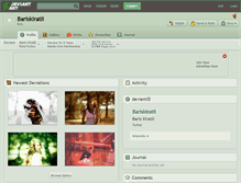 Tablet Screenshot of bariskiratli.deviantart.com