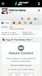 Mobile Screenshot of inferno-sama.deviantart.com