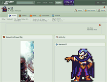 Tablet Screenshot of m-25.deviantart.com