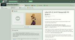 Desktop Screenshot of labyrinthofjareth.deviantart.com