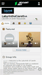 Mobile Screenshot of labyrinthofjareth.deviantart.com