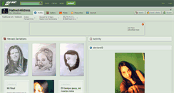 Desktop Screenshot of hatred-mistress.deviantart.com