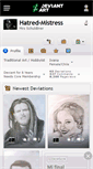 Mobile Screenshot of hatred-mistress.deviantart.com