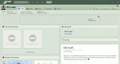 Desktop Screenshot of dire-wasp.deviantart.com