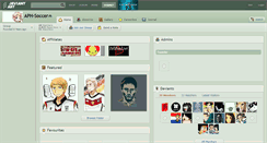 Desktop Screenshot of aph-soccer.deviantart.com