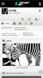Mobile Screenshot of lv-na.deviantart.com
