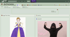 Desktop Screenshot of miss-pixie-duchess.deviantart.com