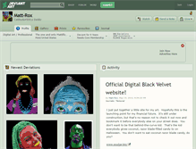 Tablet Screenshot of matt-rox.deviantart.com
