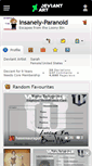 Mobile Screenshot of insanely-paranoid.deviantart.com