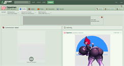 Desktop Screenshot of oppaiman.deviantart.com
