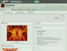 Tablet Screenshot of primeprimate.deviantart.com