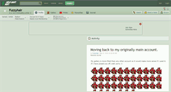 Desktop Screenshot of fuzzyhair.deviantart.com