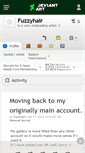 Mobile Screenshot of fuzzyhair.deviantart.com
