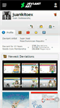 Mobile Screenshot of juanikitoex.deviantart.com