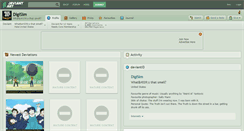 Desktop Screenshot of digisim.deviantart.com
