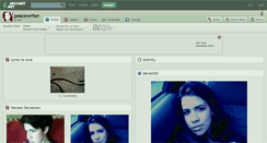 Desktop Screenshot of peacewriter.deviantart.com