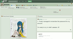 Desktop Screenshot of janesmee.deviantart.com