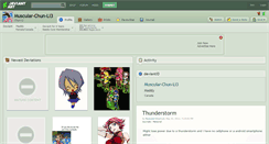 Desktop Screenshot of muscular-chun-li3.deviantart.com