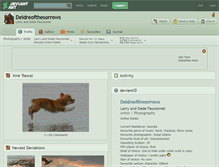 Tablet Screenshot of deidreofthesorrows.deviantart.com