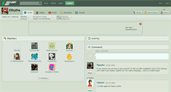 Desktop Screenshot of elfeytha.deviantart.com