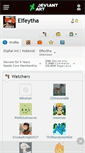 Mobile Screenshot of elfeytha.deviantart.com