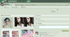 Desktop Screenshot of nanasarts.deviantart.com