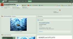 Desktop Screenshot of fernandopessoaclub.deviantart.com