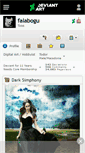 Mobile Screenshot of falabogu.deviantart.com