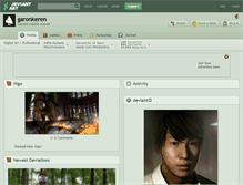 Tablet Screenshot of garonkeren.deviantart.com