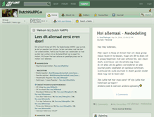 Tablet Screenshot of dutchharpg.deviantart.com