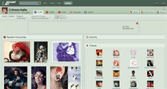 Desktop Screenshot of crimson-kaito.deviantart.com