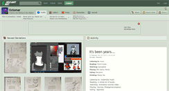 Desktop Screenshot of octomar.deviantart.com