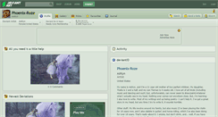 Desktop Screenshot of phoenix-roze.deviantart.com