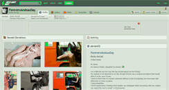 Desktop Screenshot of foreverxandxaxday.deviantart.com