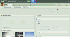 Desktop Screenshot of alllice.deviantart.com