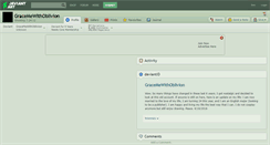 Desktop Screenshot of gracemewithoblivion.deviantart.com