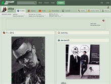 Tablet Screenshot of dillys.deviantart.com
