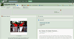 Desktop Screenshot of hamburgers-for-bill.deviantart.com