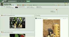 Desktop Screenshot of christine-eige.deviantart.com