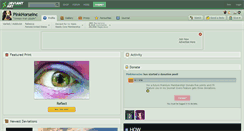 Desktop Screenshot of pinkhorseinc.deviantart.com