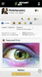 Mobile Screenshot of pinkhorseinc.deviantart.com
