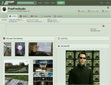 Tablet Screenshot of freefresstudio.deviantart.com