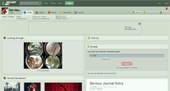 Desktop Screenshot of bat-mau.deviantart.com