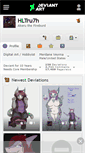 Mobile Screenshot of hltru7h.deviantart.com