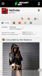 Mobile Screenshot of nazhuka.deviantart.com